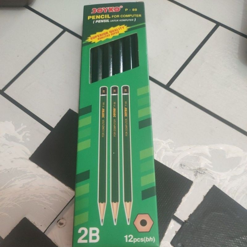 

pensil joyko 2B P 88 1 kotak isi 12 pcs