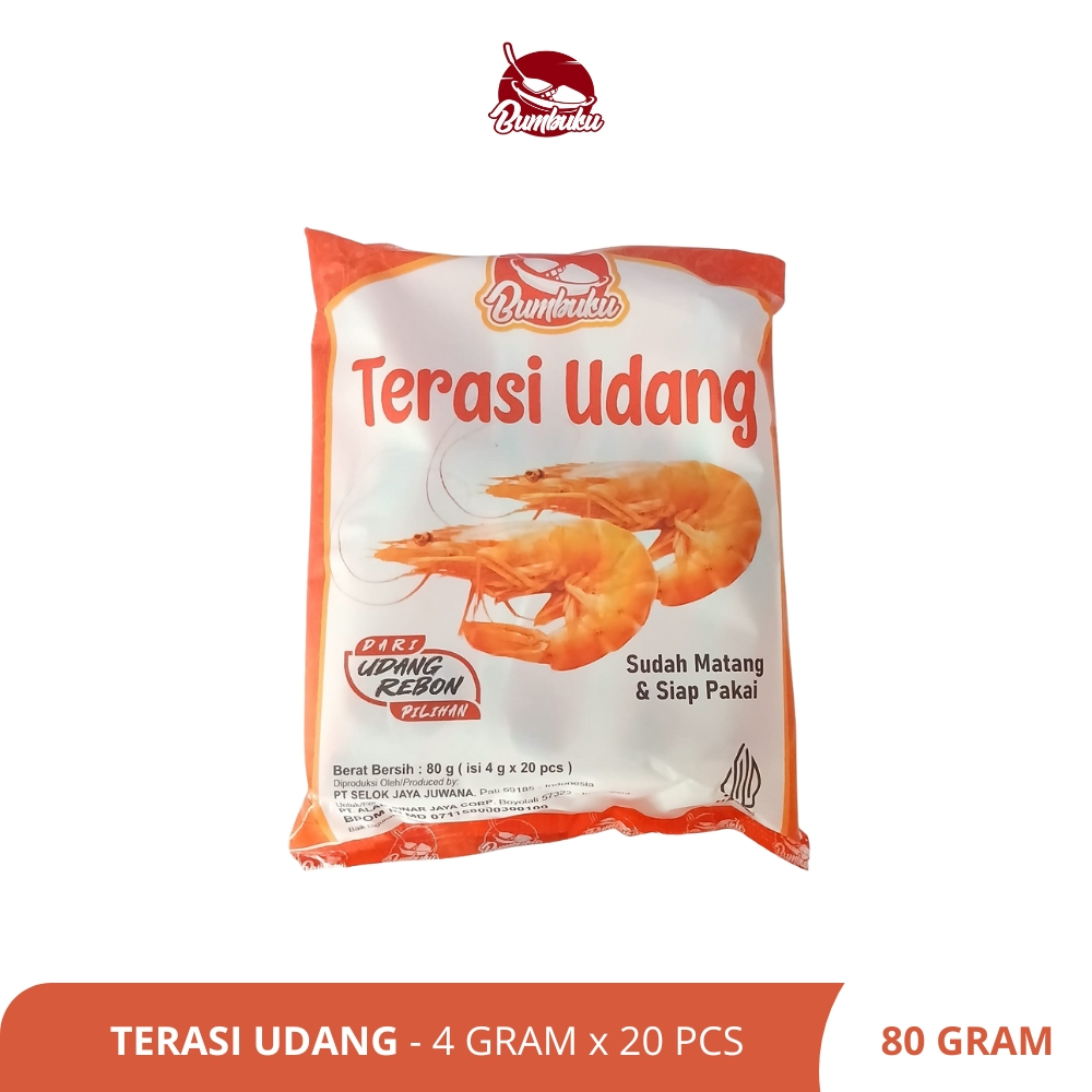 

BUMBUKU - Terasi Udang - 4 GRAM x 20 PCS