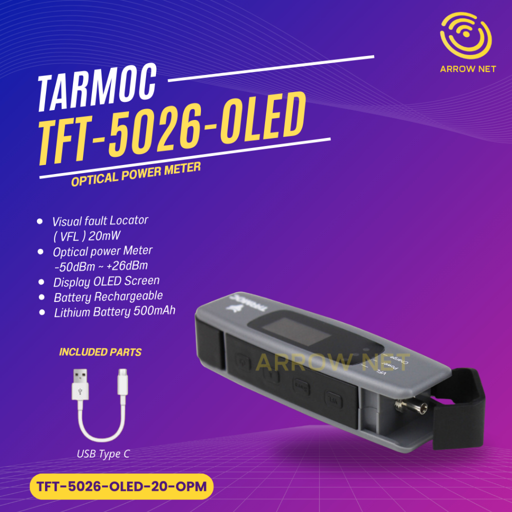 Tarmoc TFT-5026-OLED-10-OPM | USB-C Rechargeable OPM | VFL | Senter