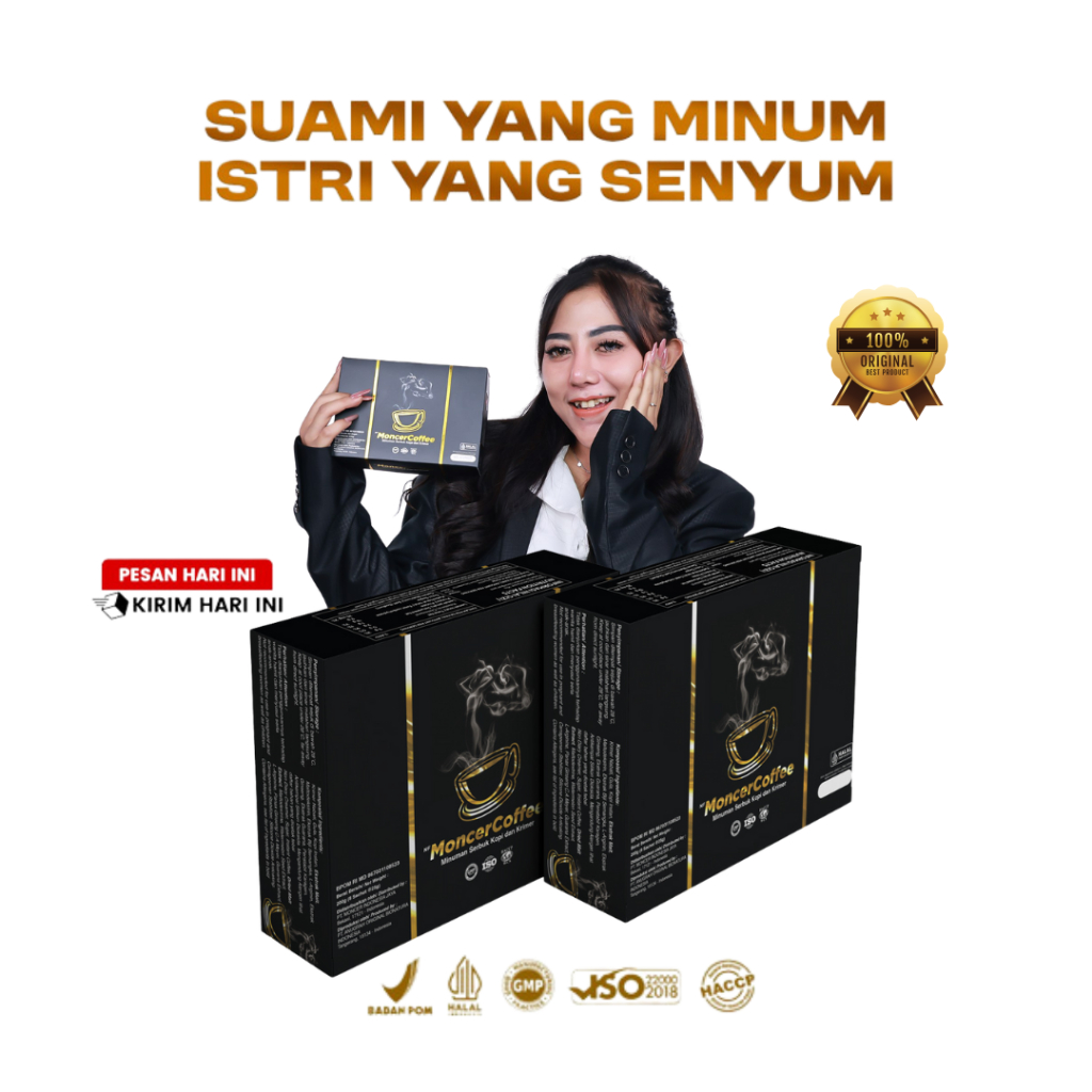 

NFMOONCER Coffe Herbal Minuma Kopi Berkhasiat Bisa COD BER BPOM ORIGINAL