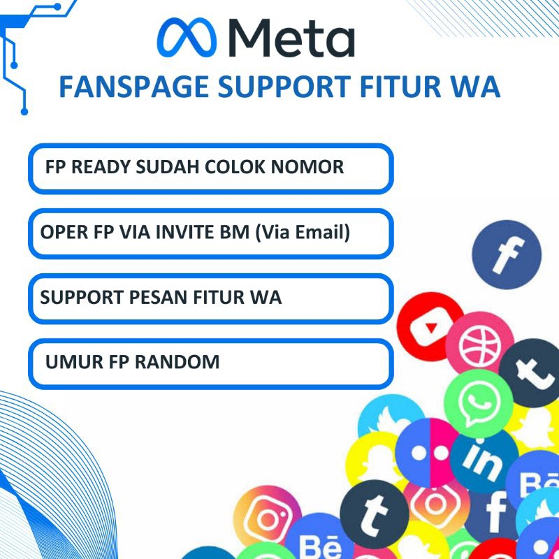 Fitur Whatsapp Master Business Meta TINGGAL PAKAI. UNTUK ADS/BLAST