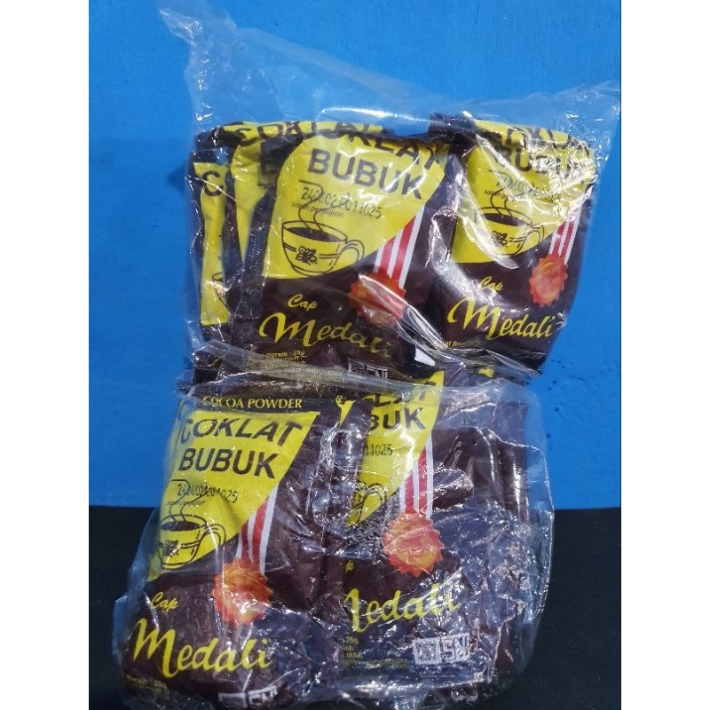 

coklat bubuk cap medali