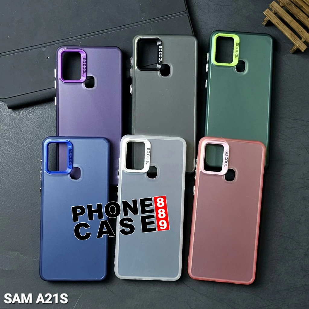 SAMSUNG A21S CASE IMD SOCOOL HYBRID PLATE HOLOGRAM CASE SOCOOL SAMSUNG A21S