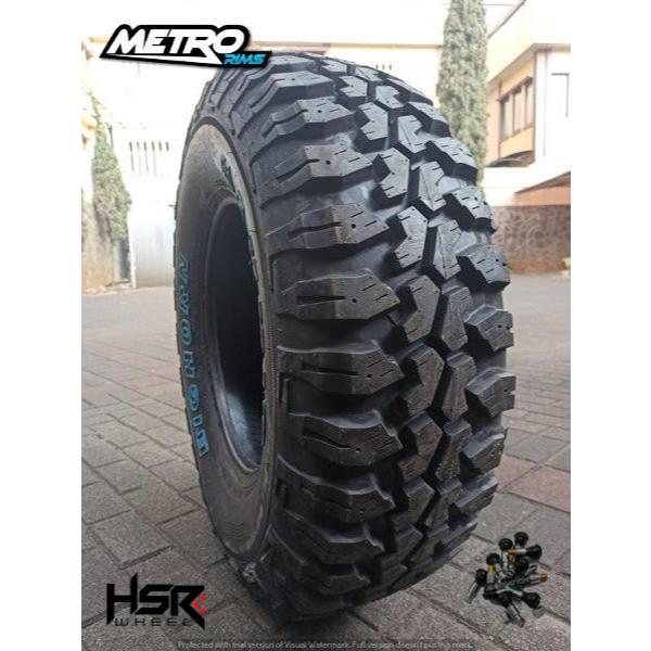 ban mobil import offroad/lumpur ring 18 275/70 merk maxxis MT762 ukuran 275 70 R18 ban mobil rubicon
