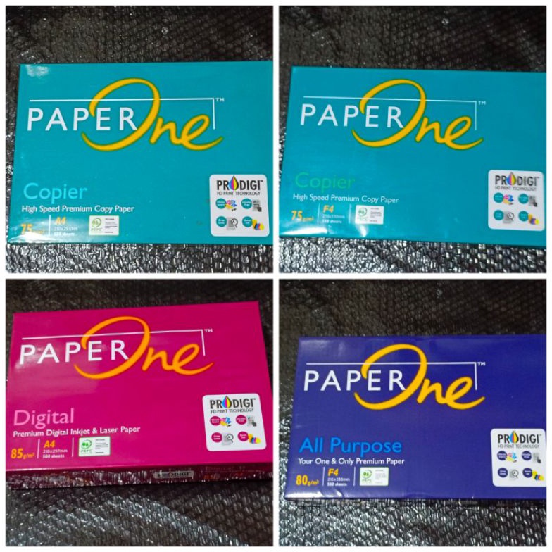 

KODE Z6FG KERTAS HVS A4 PAPERONE PAPER ONE A4F4 75GR885GR PRINT FOTOCOPY 1 RIM