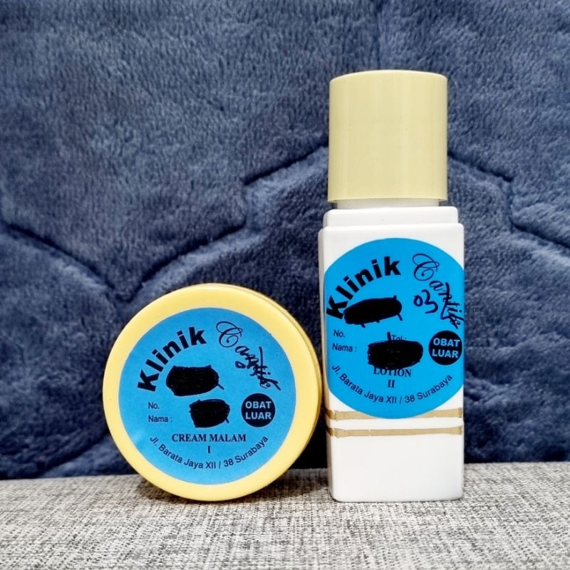 CREAM MALAM I & LOTION II KLINIK CANTIK BARATAJAYA SURABAYA