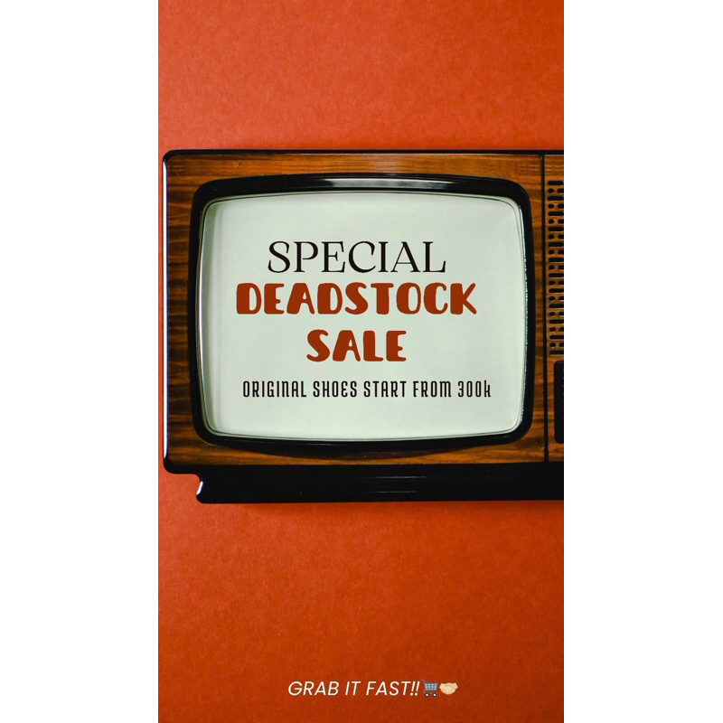SPECIAL DEADSTOCK SALE