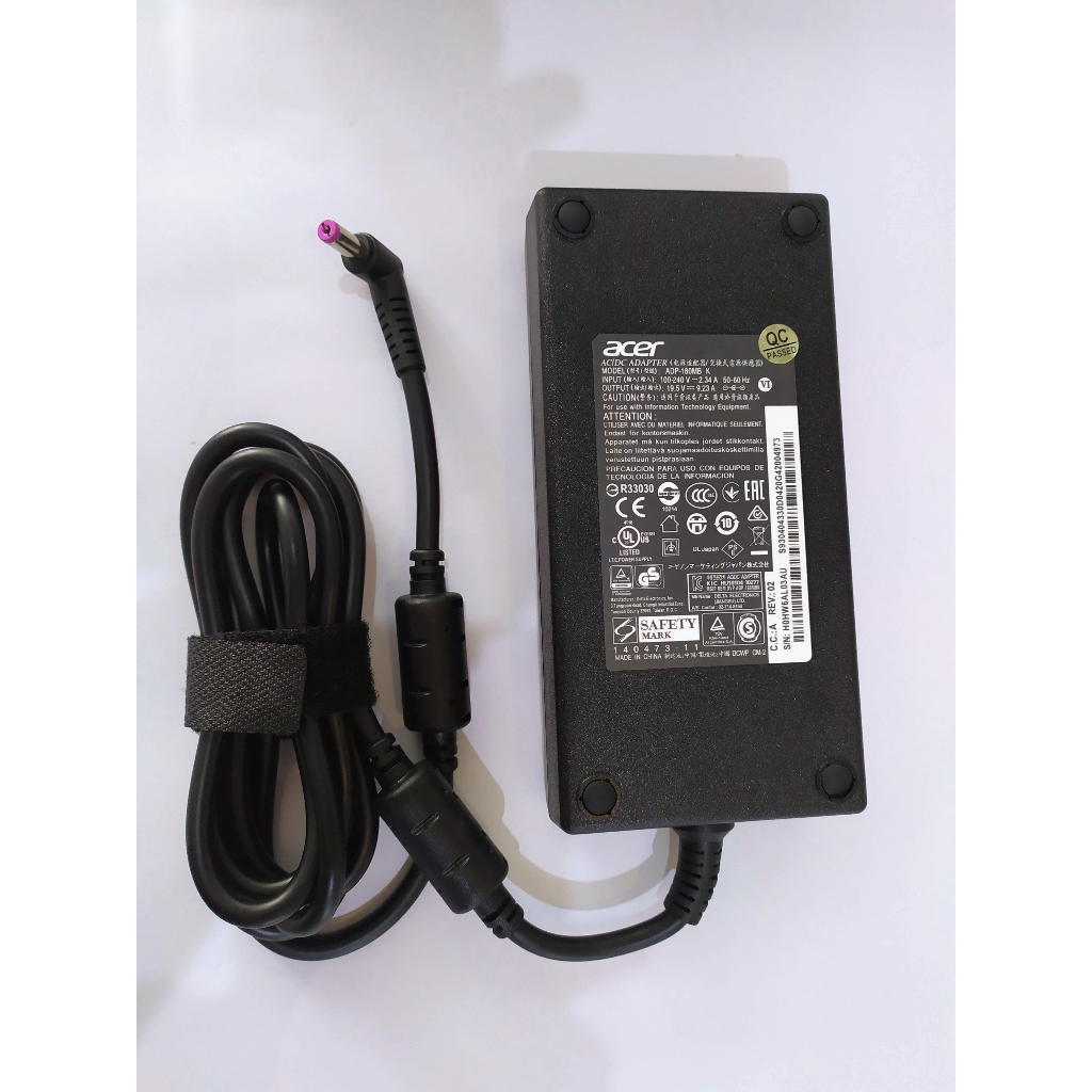Adaptor Acer 19.5V : 9.23A (5.5*1.7)