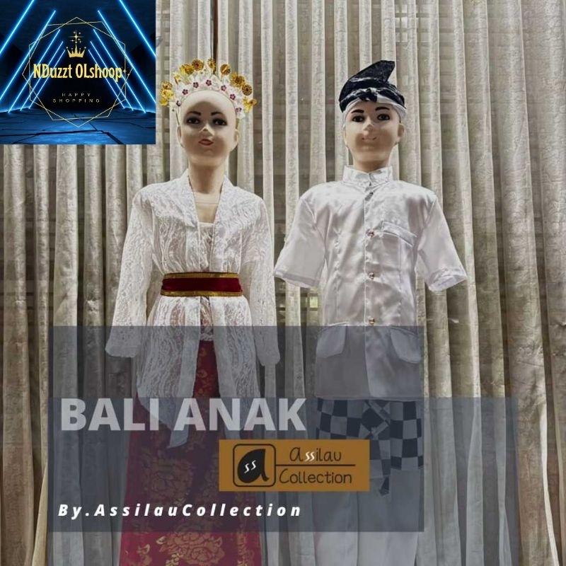 Baju Adat Bali Anak / Kebaya Bali (Laki/Wanita)