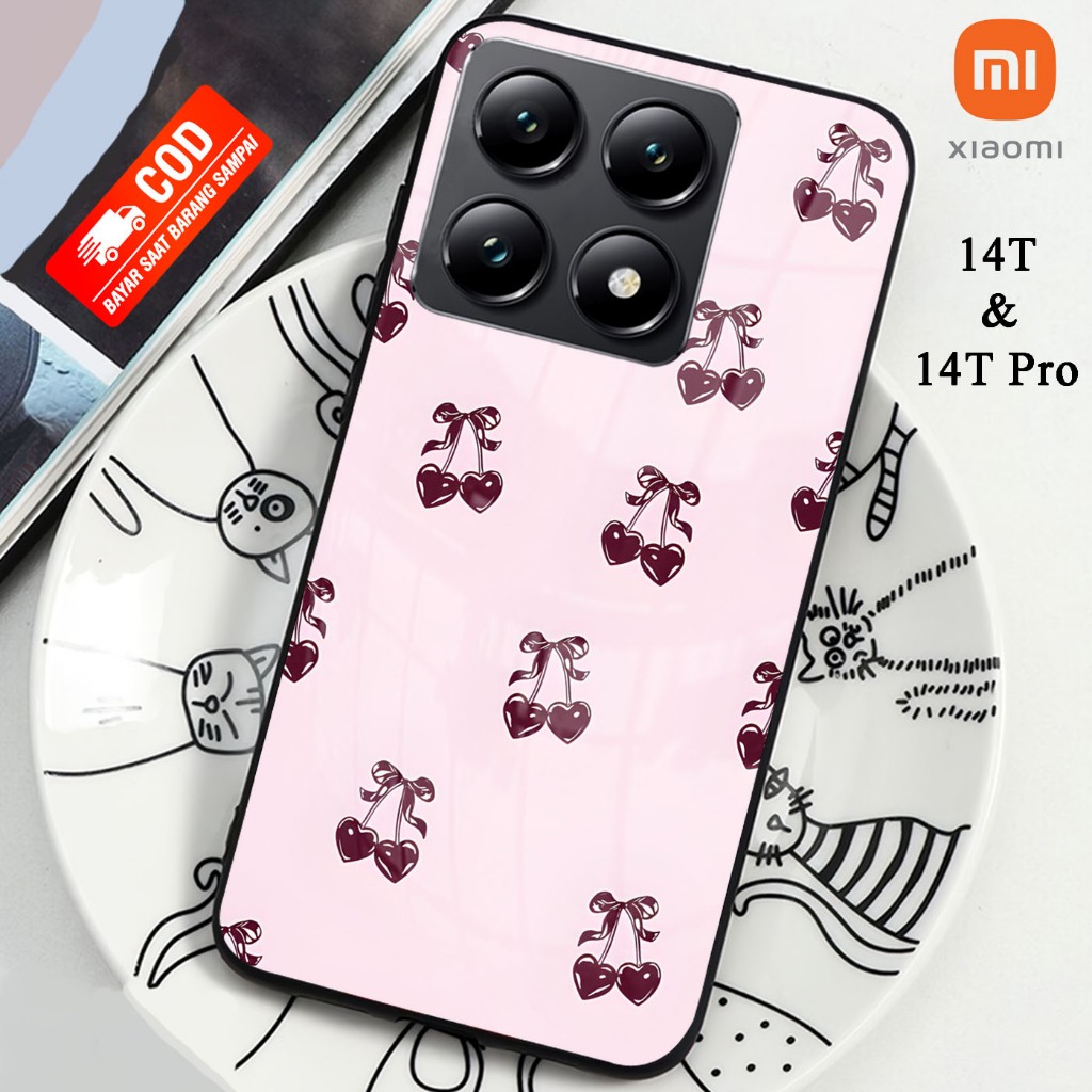 Softcase Kaca XIAOMI 14T & XIAOMI 14T PRO  - Case Handphone XIAOMI 14T & XIAOMI 14T PRO [T108]