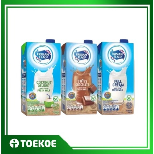 

TOEKOE Susu Frisian Flag Full Cream Swiss Chocolate Coconut Delight 946ml