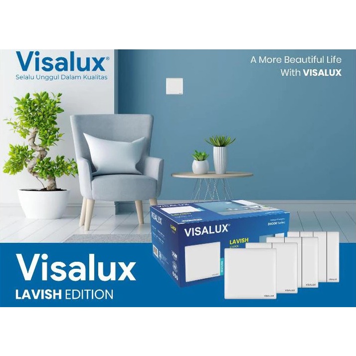 Visalux Saklar & Stop Kontak Lavish Series