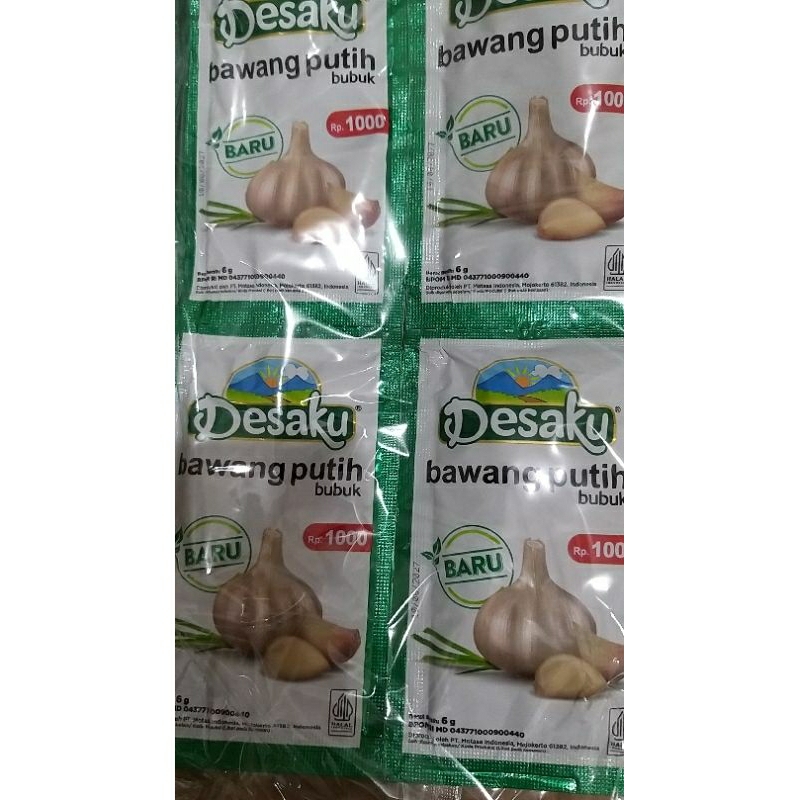 

Desaku Bawang Putih Bubuk 6gr x 12pcs