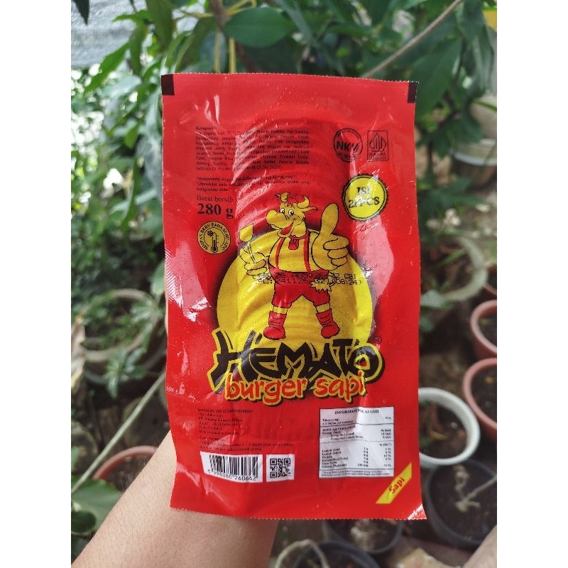 

Hemato Daging Sapi Burger Mini (isi 21pcs) Kemasan 280gram