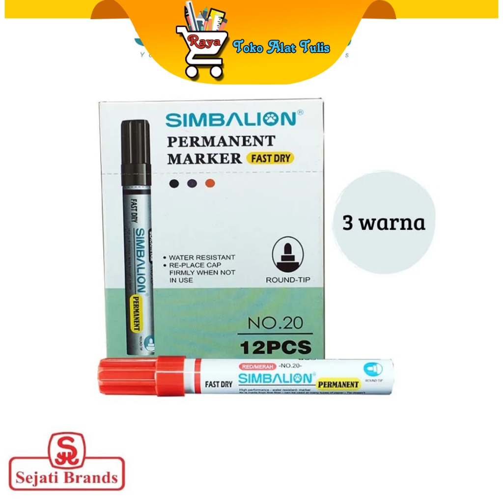 

Simbalion Permanent Marker No.20