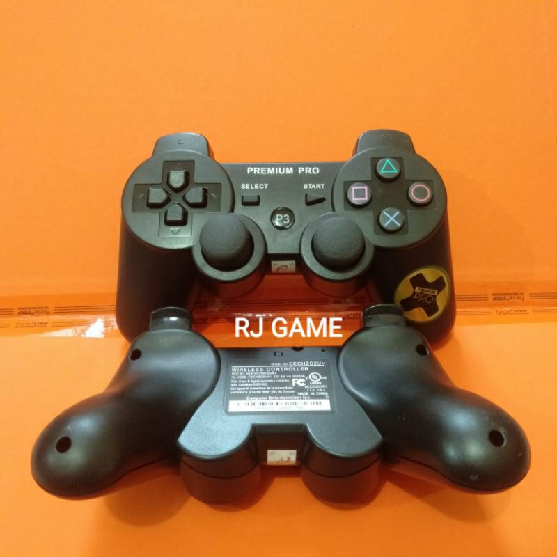 STIK PS3 ORI PABRIK PREMIUM PRO HITAM/STIK PS3 OP MOTION SENSOR HITAM