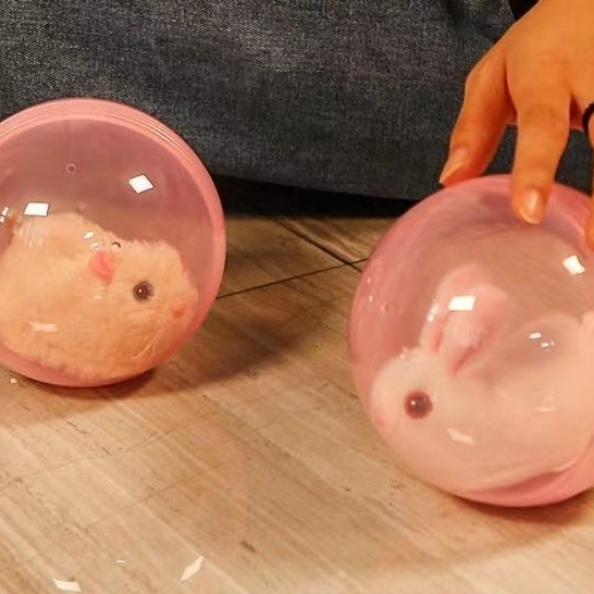 

Boneka Mewah Mainan Bola Berputar Hamster Tiruan