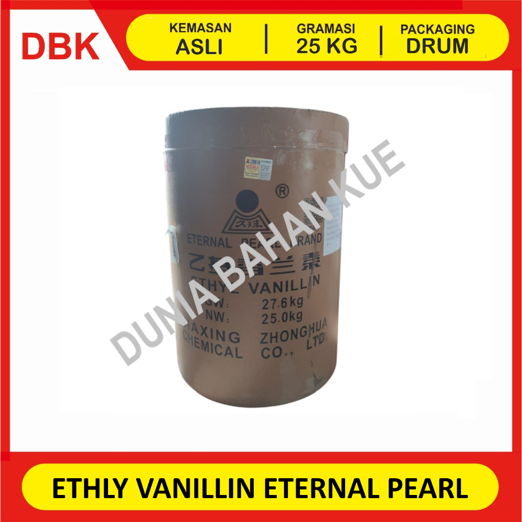 

ETHYL VANILLIN ETERNAL PEARL / BUBUK VANILLA ETHYL - 1 DRUM 25 KG