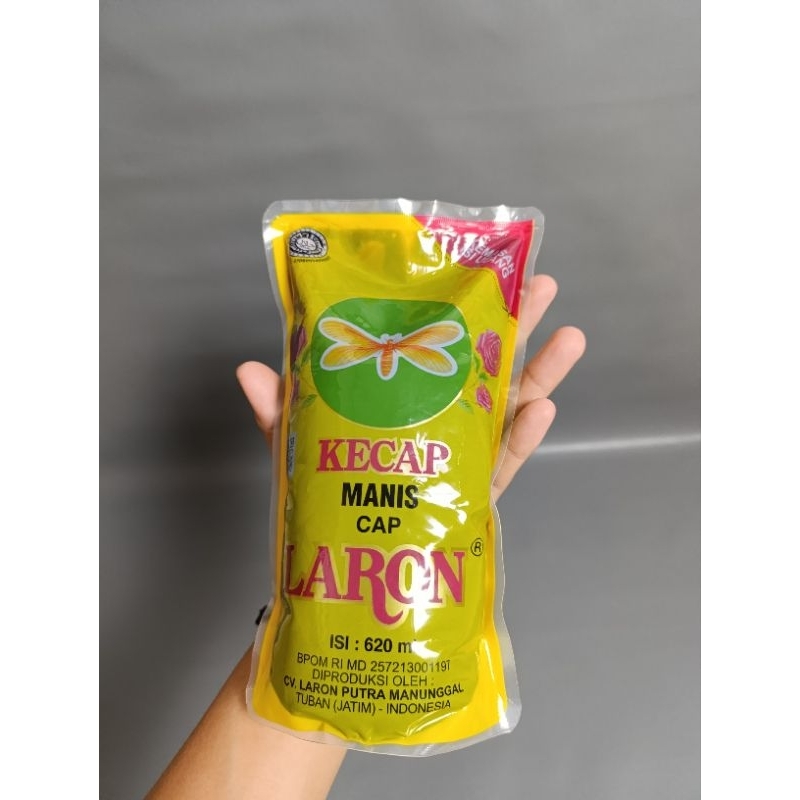 

Kecap manis cap Laron 620ml asli Tuban