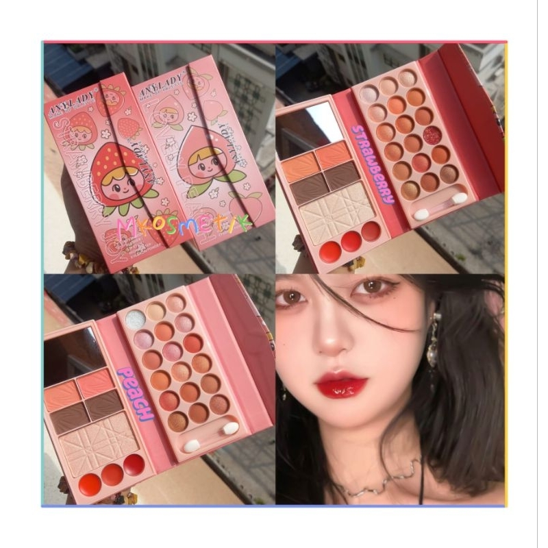 PROMOEYESHADOW PALET MAKE UP LENGKAP NO.8614HP