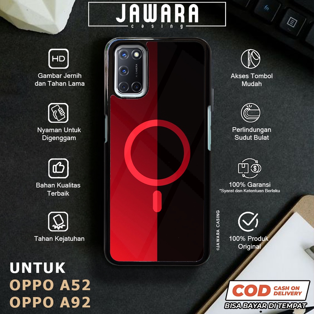 Case Oppo A52 A92 Casing Oppo A52 A92 [MAGS] Premium Case Glossy Case Hp Oppo Jawara Casing Hp Oppo 