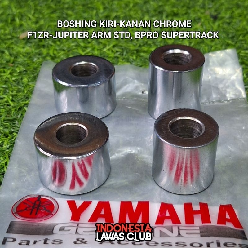 BOSHING AS RODA KIRI-KANAN F1ZR FIZR JUPITER Z CUSTOM CHROME UNTUK ARM STANDAR BPRO DAN SUPERTRACK