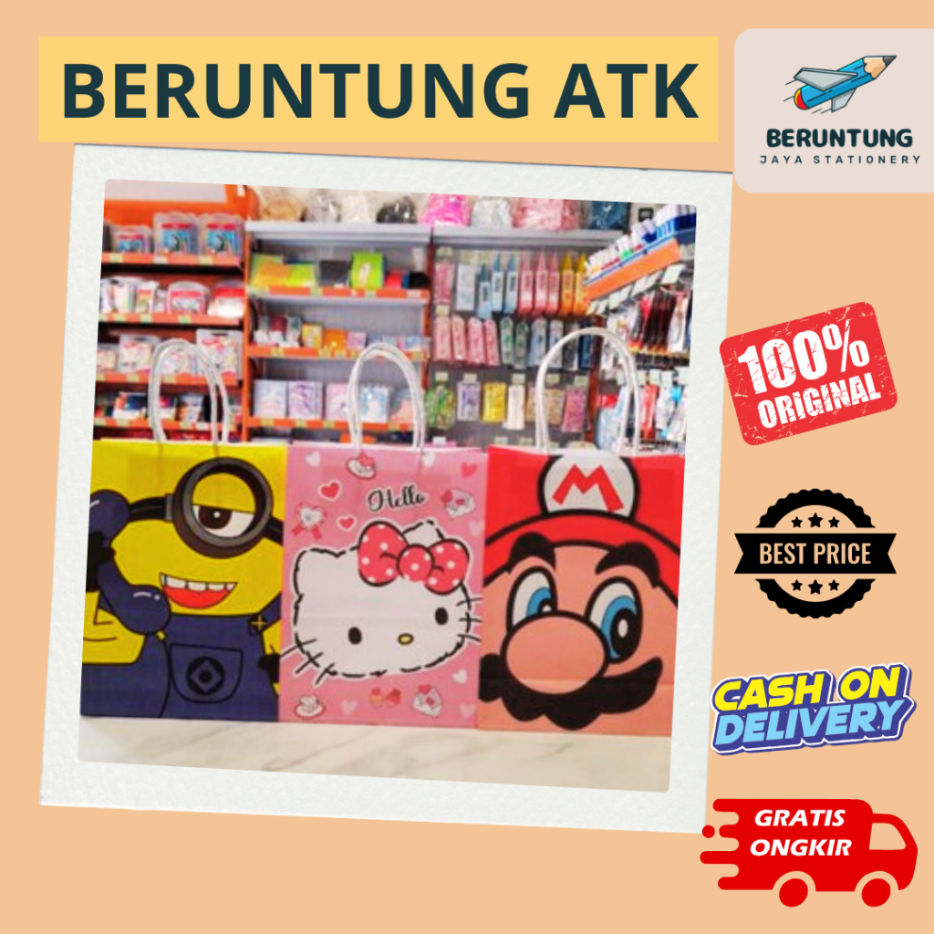 

Paper Bag Karakter Size M