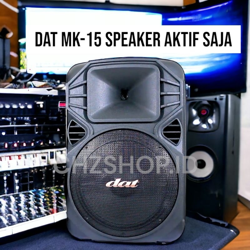 DAT MK 15 atau DS 155 Speaker Pasif saja Speaker Portable Speaker Pasif 15 inch Speaker Troli Aktif 