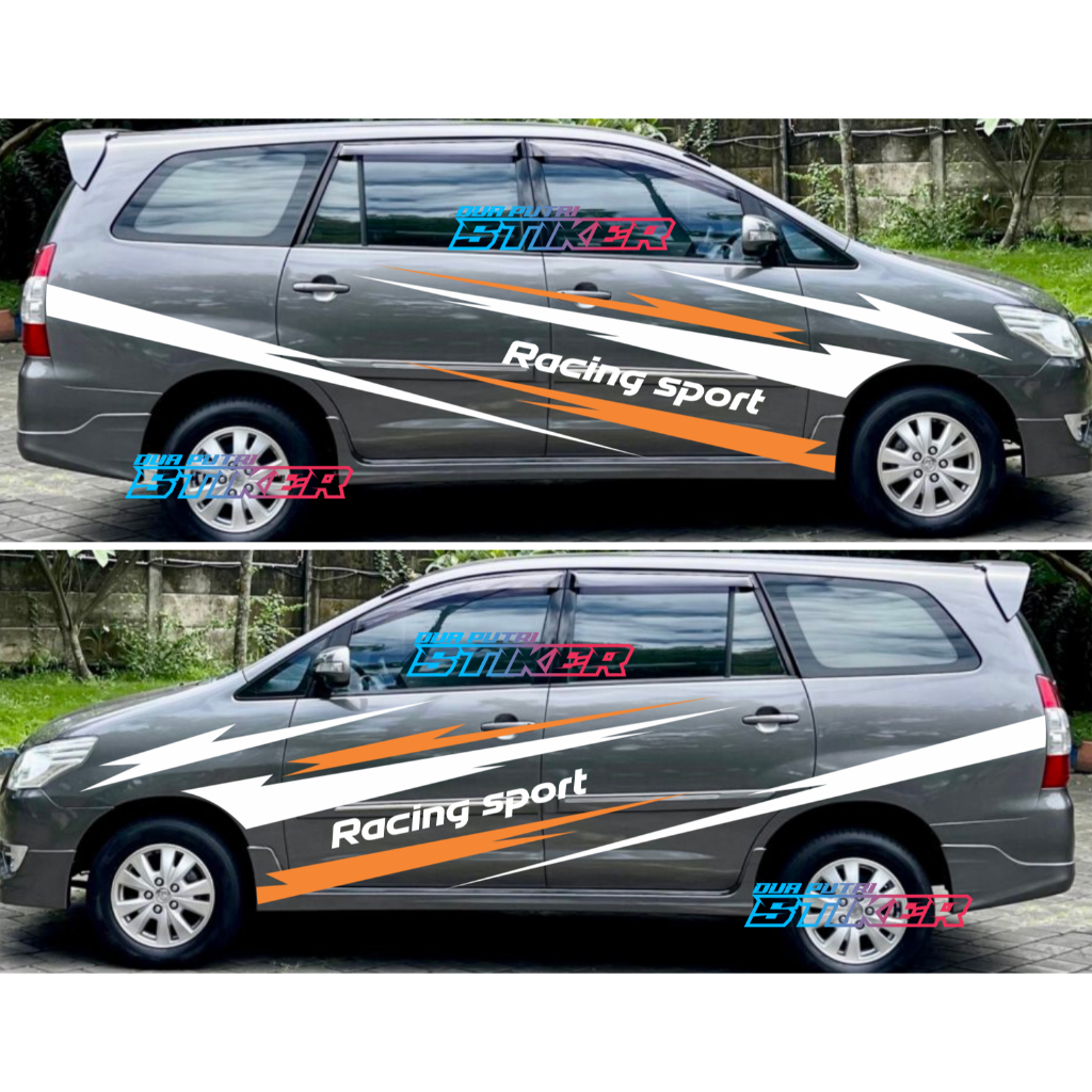 stiker mobil innova cutting stiker mobil innova stipe mobil innova stiker terbaru