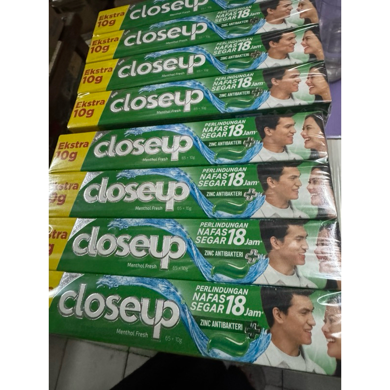 mantoalmarhum - Close Up Pasta Gigi 65g - Paket 6 pcs Odol Segar Aromatik