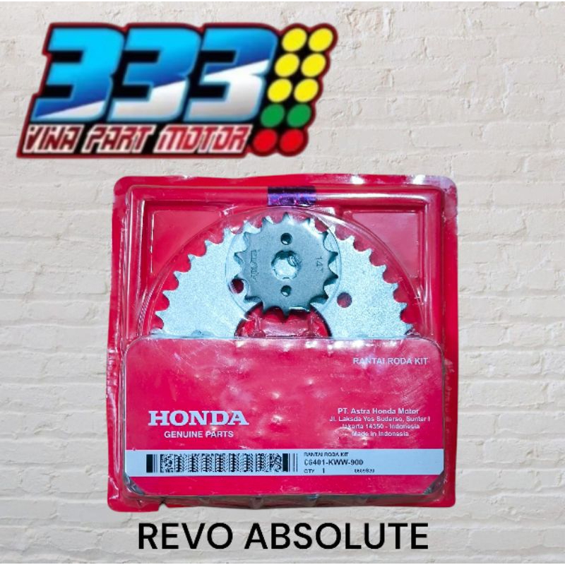 gir set Revo absolute kww gir paket absolute Revo gear set Honda Revo absolute