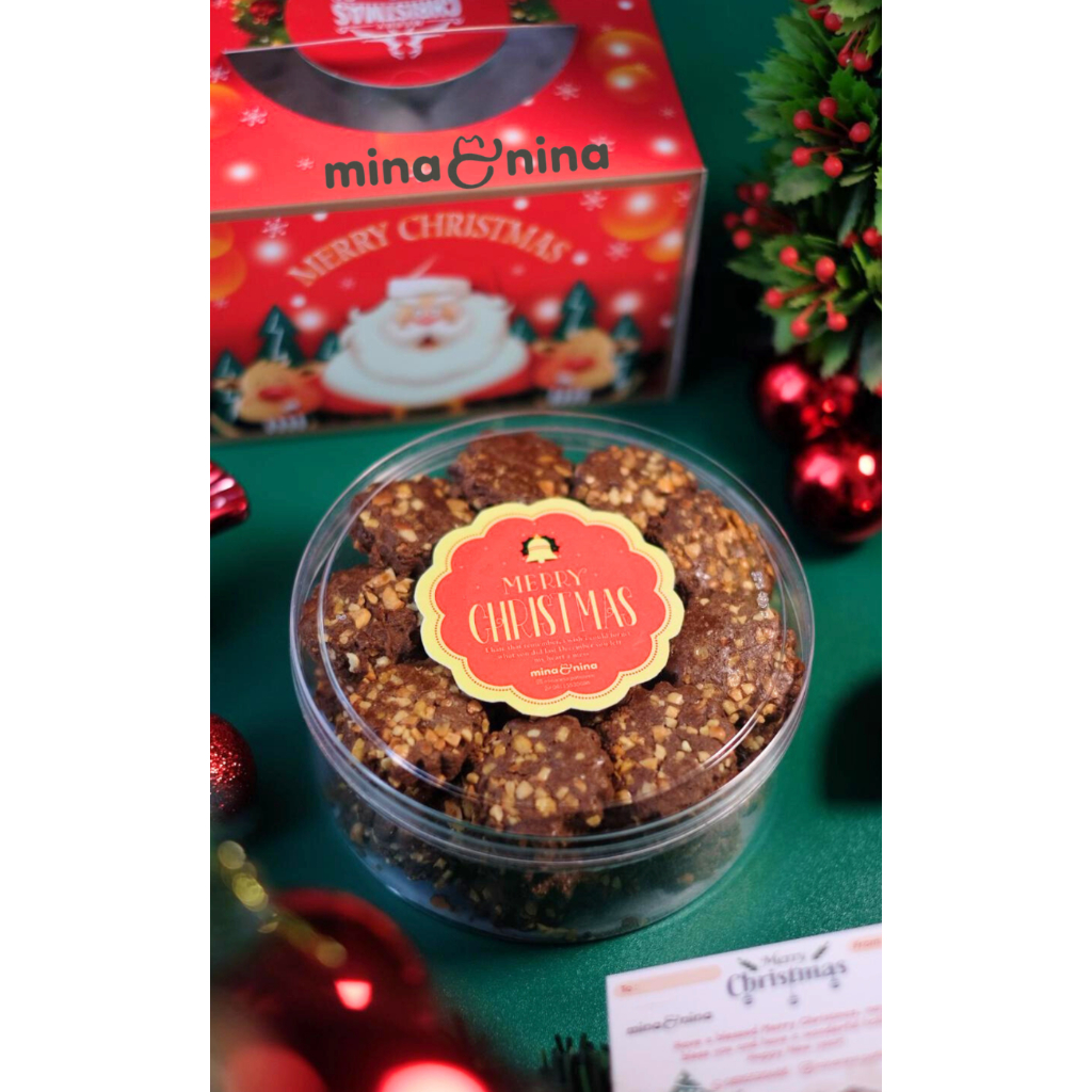 

MINA&NINA KUE KERING CHOCO FLOWER 500 GR (READY STOCK)