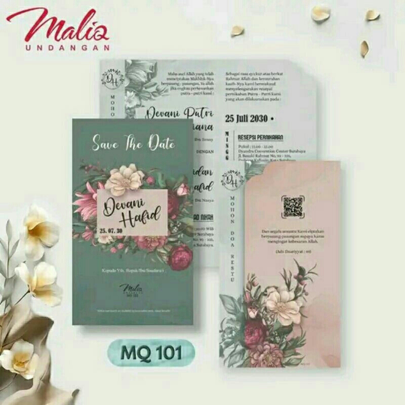 Undangan Blangko / Maliq 101