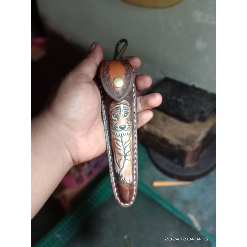 SARUNG PIPA ONCE UKIR MACAN UK 10cm 11cm 12cm