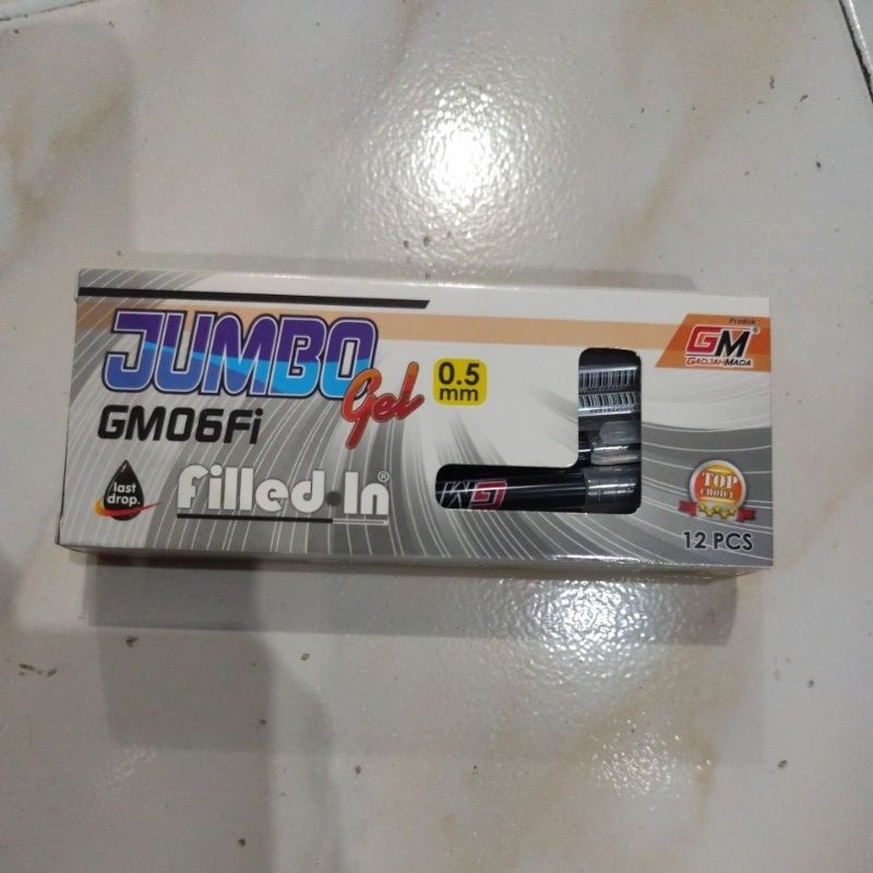 

bulpen gel 0.5 gm jumbo 1 pak isi 12