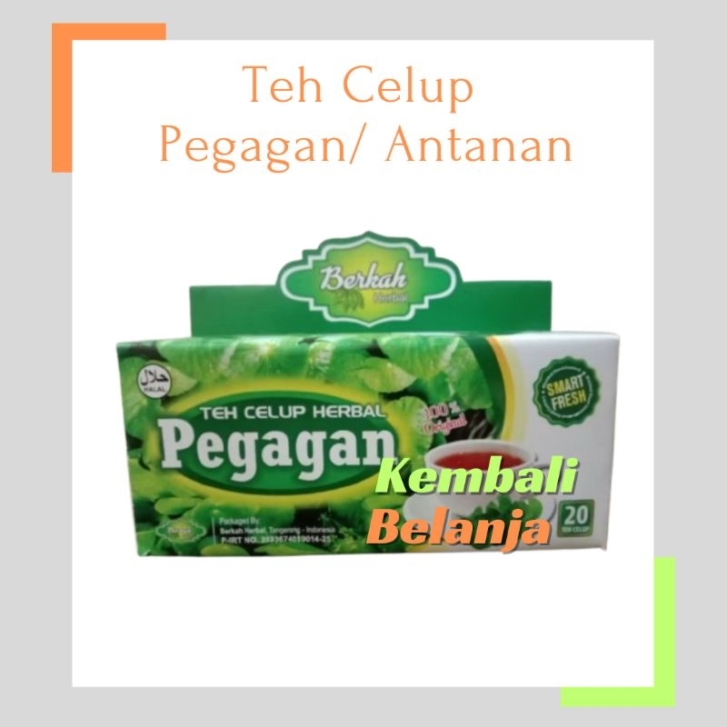 

Teh Celup Pegagan/ Teh Pegagan/ Teh Celup Antanan Isi 20 Tea Bag/ Teh Celup Sehat/ Teh Herbal