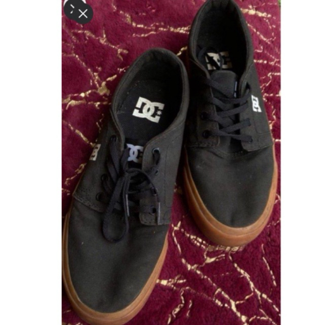 dc shoes black sepatu cowok dc original sepatu cowok