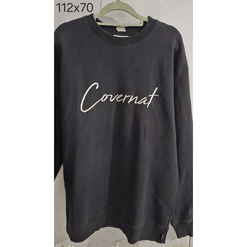 Covernat Sweater Hitam Preloved
