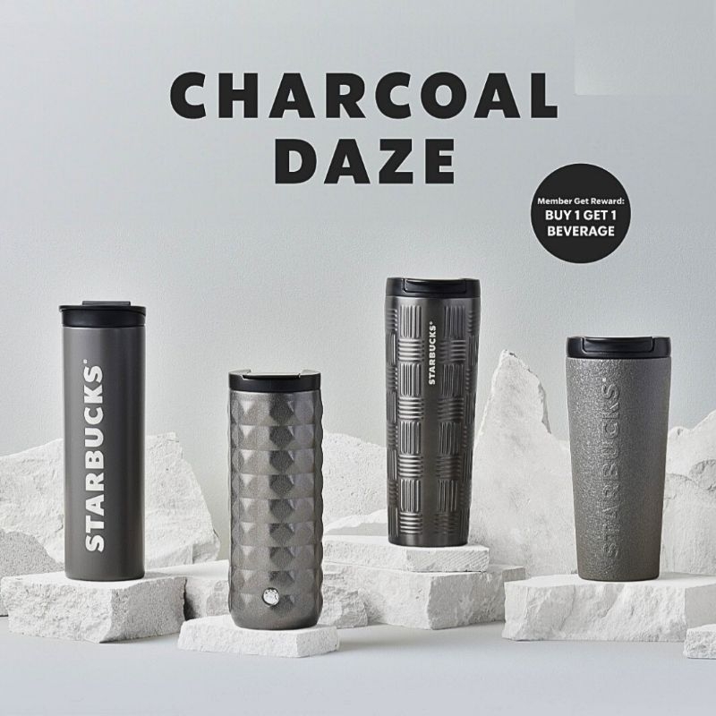 STARBUCKS DAZE CHARCOAL SERIES CORKCICLE