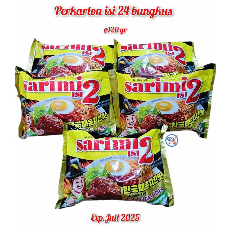 

MIE SARIMI ISI 2 AYAM PEDAS KOREA | MIE GORENG ISI 2