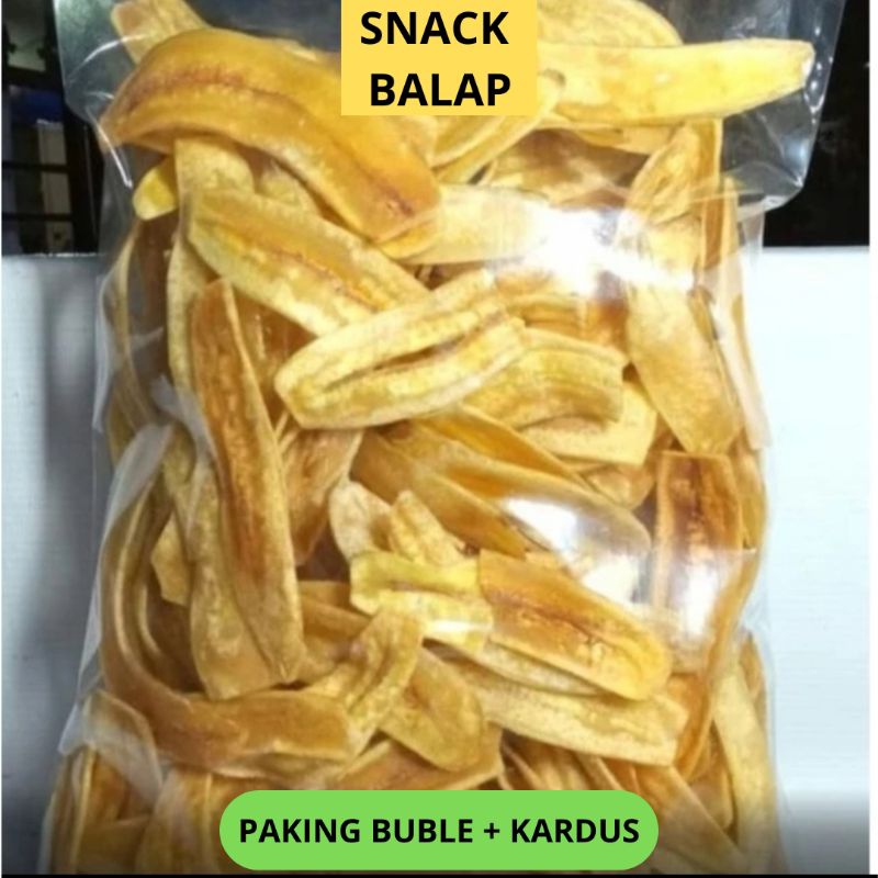 

Keripik Pisang 500 gram Kripik Asin Gurih Renyah - Snack Makanan - Food