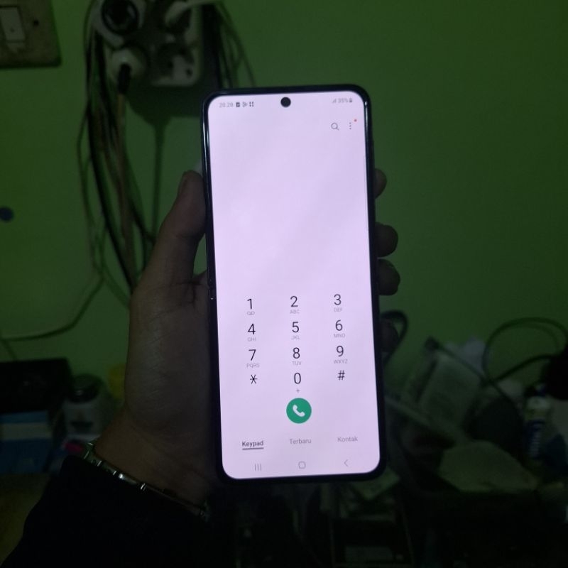 LCD Dalam LCD Utama Samsung Z Flip 4 Original Bekas Copotan | SM-F721