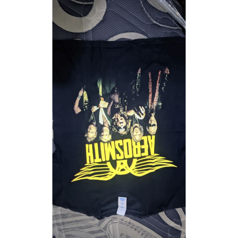 kaos aerosmith tour shirt