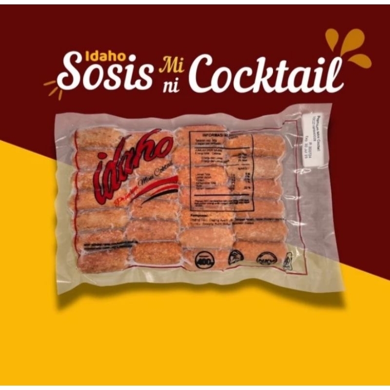 

Sosis Mini Cocktail Premium Idaho 400gr
