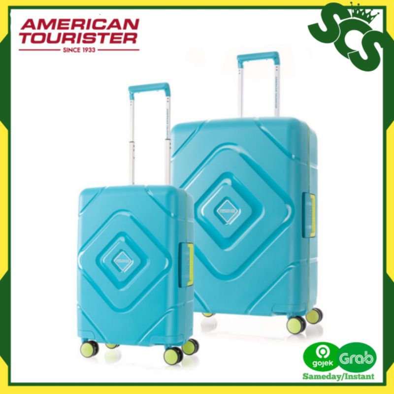 BUNDLING Koper AMERICAN TOURISTER Trigard Small + Medium Tanpa Resleting