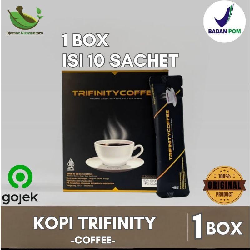 

KOPI TRIFINITY COFFEE 1 BOX ISI 10 SACHET