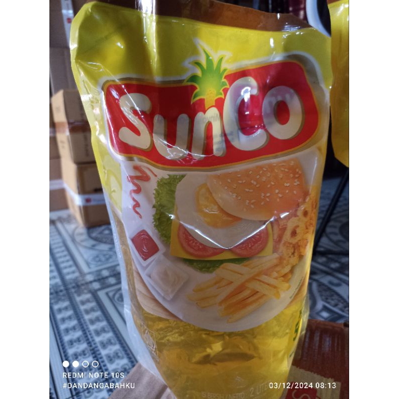 

Minyak Goreng Sunco kemasan 2 liter