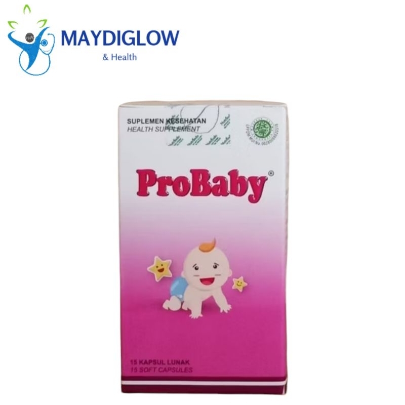 Probaby Nutrindo isi 15 Capsul - Suplemen dan Vitamin Kesehatan Otak Bayi
