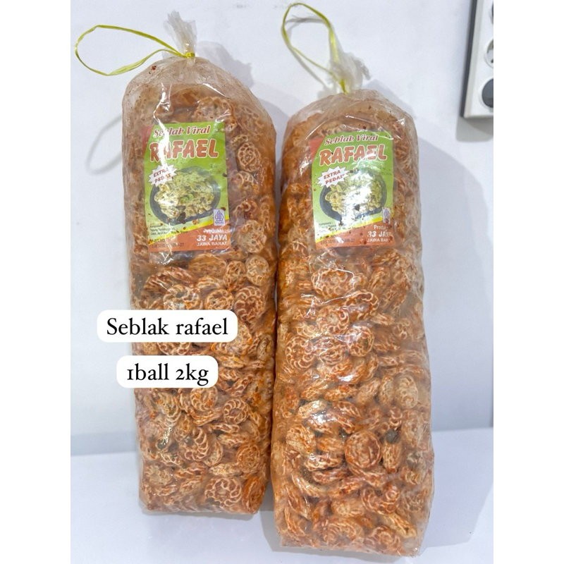 

Rubby - 250gr Kerupuk Seblak Rafael Pedas