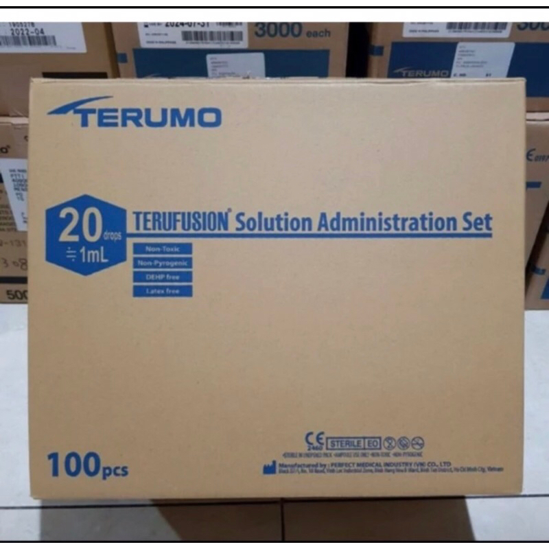INFUSET TERUMO DEWASA ANAK / SELANG INFUS TERUMO / INFUSION SET TERUMO / TERUFUSION SOLUTION ADMINIS